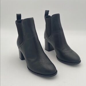 Shoes For Crews Black Ankle Booties slip resistant women 7.5 Casual office y2k